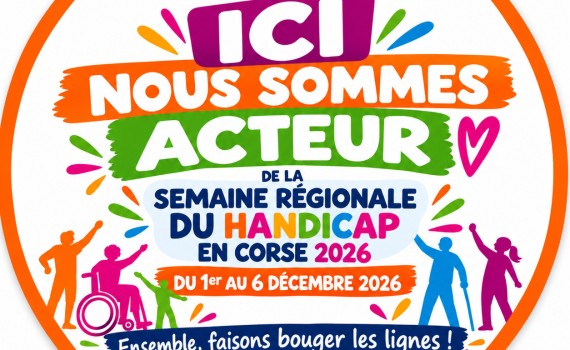 Solidarité : La Corse se pare d'orange pour la Semaine Régionale du Handicap