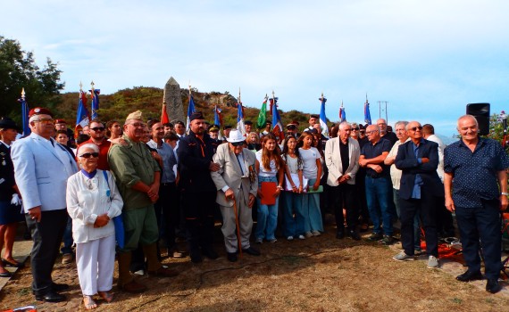 83 ème anniversaire de la libération de la corse trois cérémonies mémoires de la bataille des cols