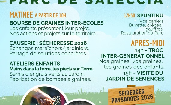 17e édition de Granagora : "Ensemble, semons demain" au Parc de Saleccia