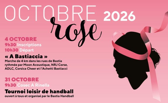 Octobre Rose tournoi Handball Bastia