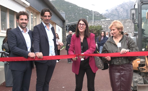 photo inauguration CFA Afpa Corsica BTP