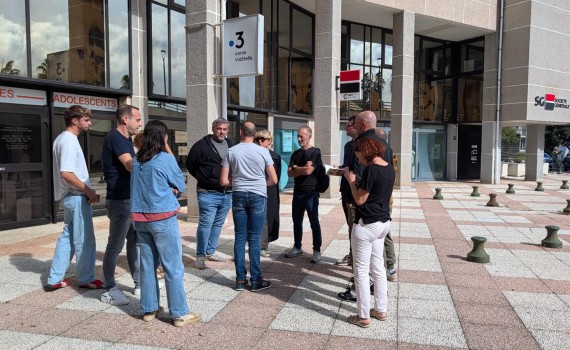 Mouvement de grève illimité : les journalistes Via Stella réclament des moyens à la hauteur de leurs missions