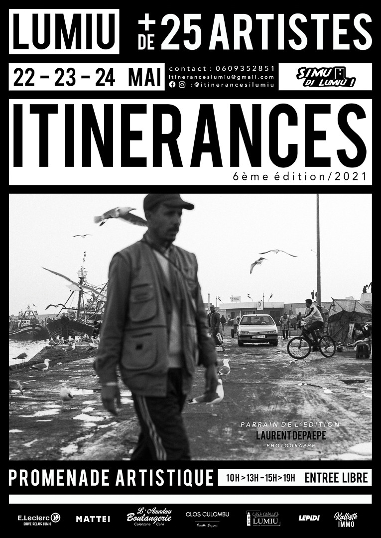 affiche itinérances lumio