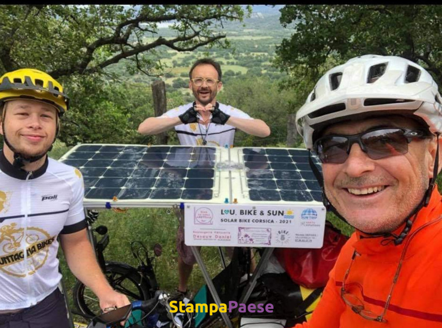 défi tour de corse vélo solaire