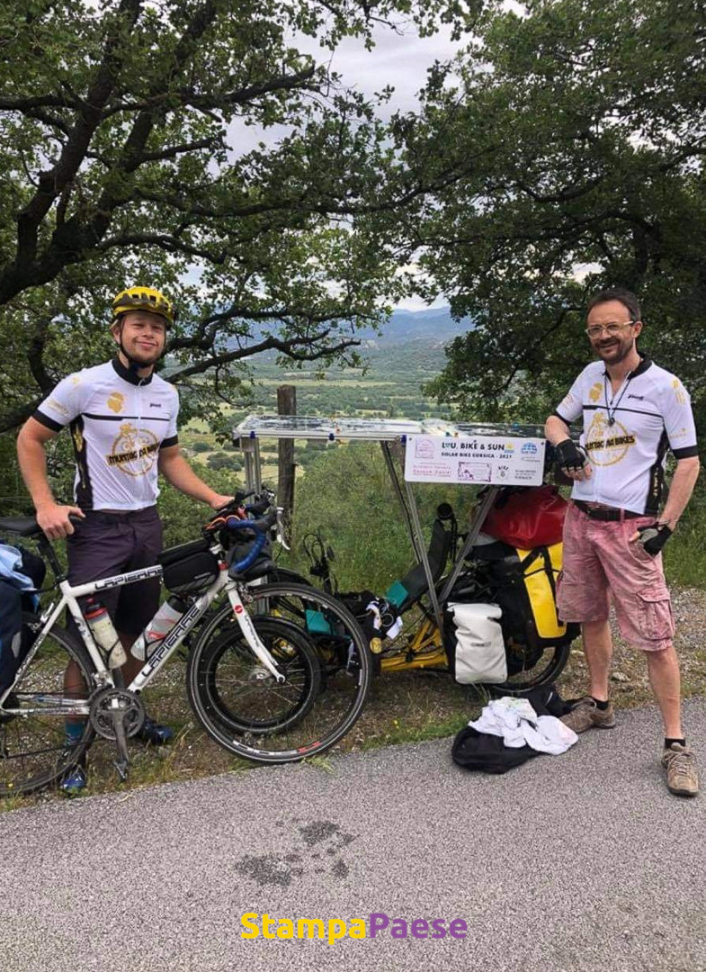 défi tour de corse vélo solaire