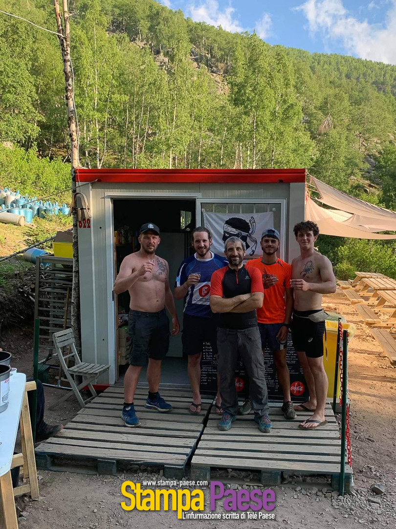 le GR20 pour 5 guerriers