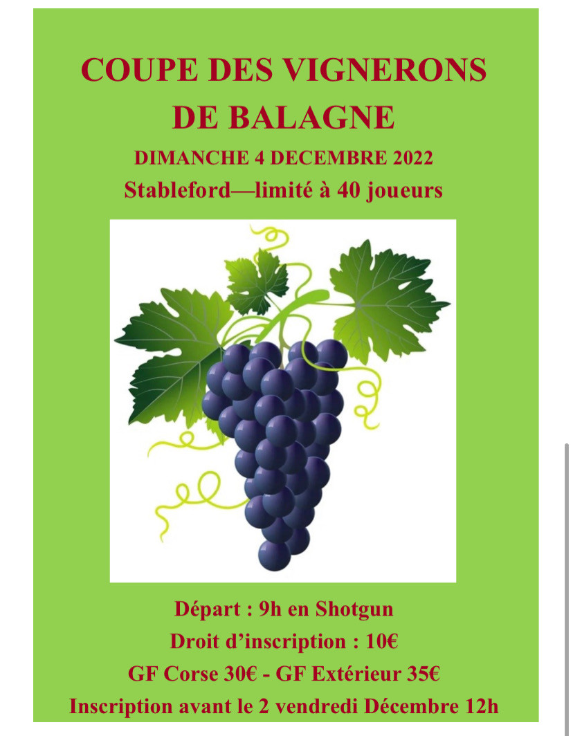 coupe des vignerons