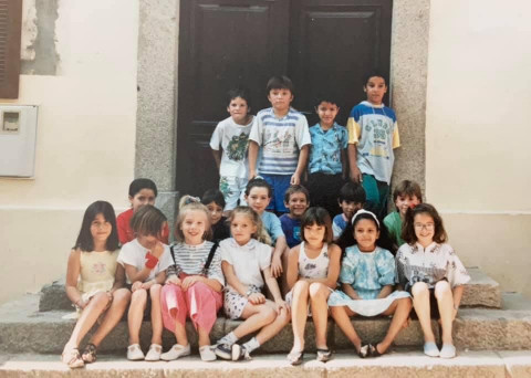 Photo de classe des élèves de CP de l'école Jean Simi