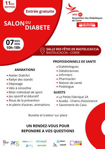 Santé : Le 11ème Salon du Diabète s'installe à Bastelicaccia pour rompre l'isolement des patients