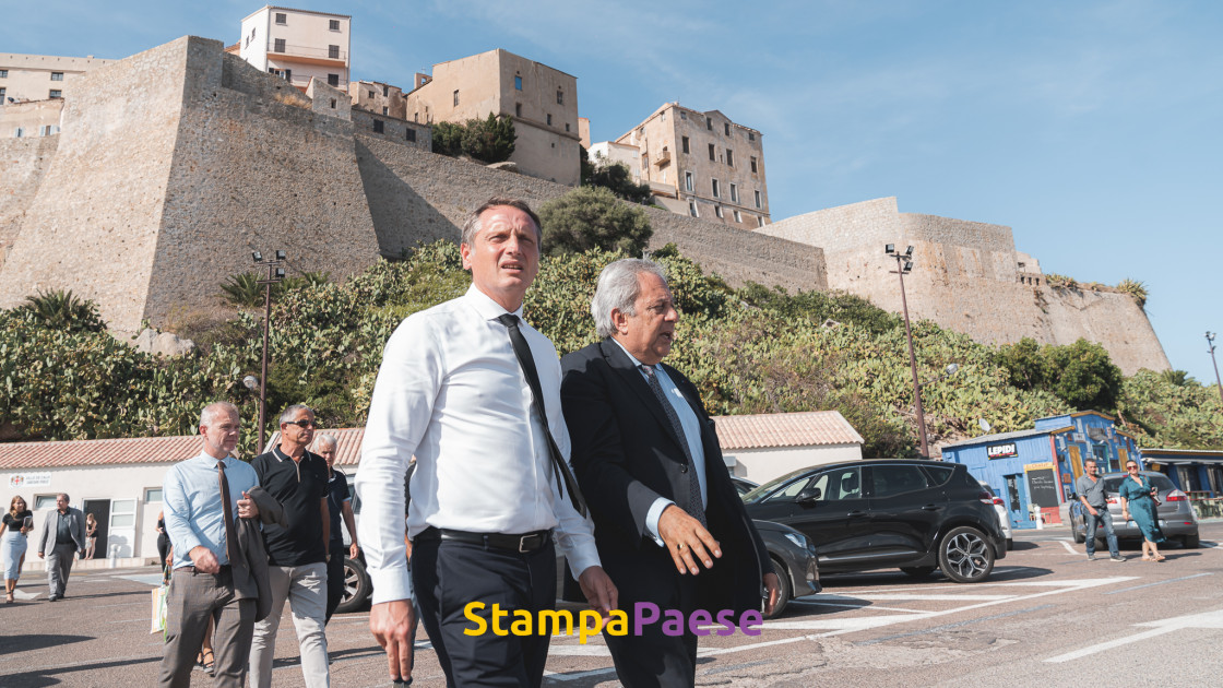 Michel Prosic, nouveau préfet de haute-Corse en visite à Calvi | Stampa ...