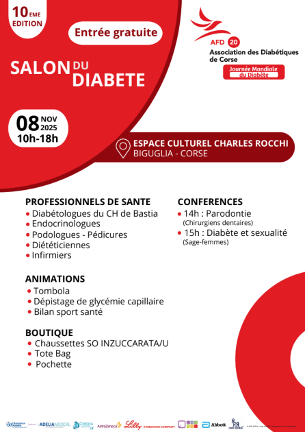 World Diabetes Day: Corsica Diabetes Fair in Biguglia