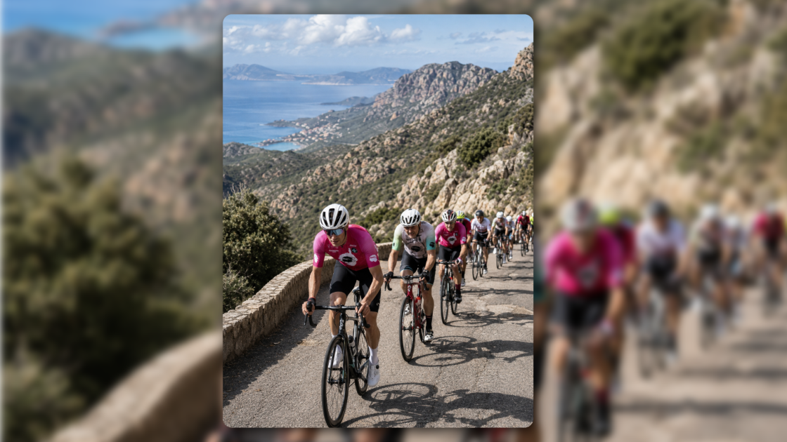 Corsica Cyclo GT20 : la course qui traverse la Corse